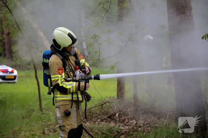 Brand in bunker op militaire vliegbasis