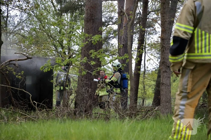 Brand in bunker op militaire vliegbasis