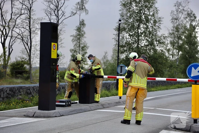 Brand in bunker op militaire vliegbasis