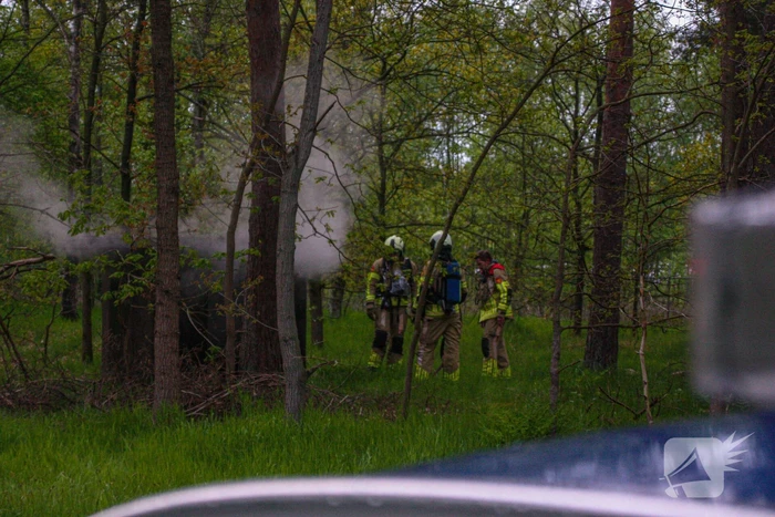 Brand in bunker op militaire vliegbasis
