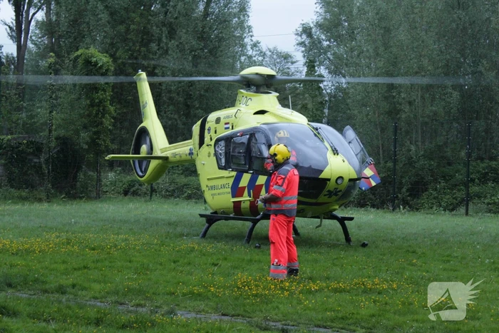 Traumahelikopter ingezet voor val van balkon