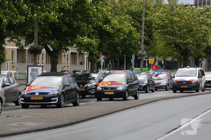 Eritreastoet trekt door stad