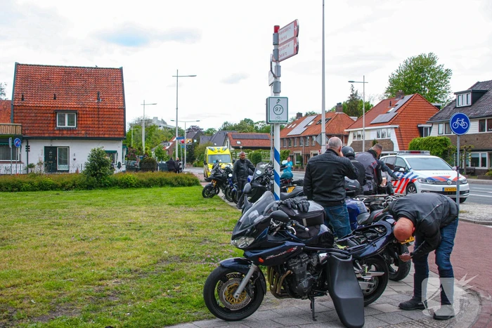 Motorrijder gewond na ongeval