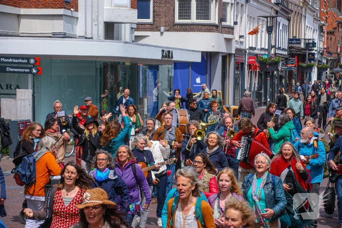 Stad verrast met flashmob