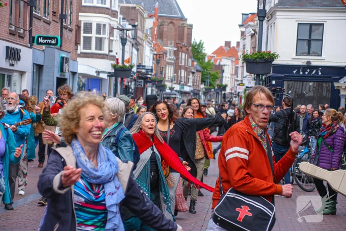 Stad verrast met flashmob