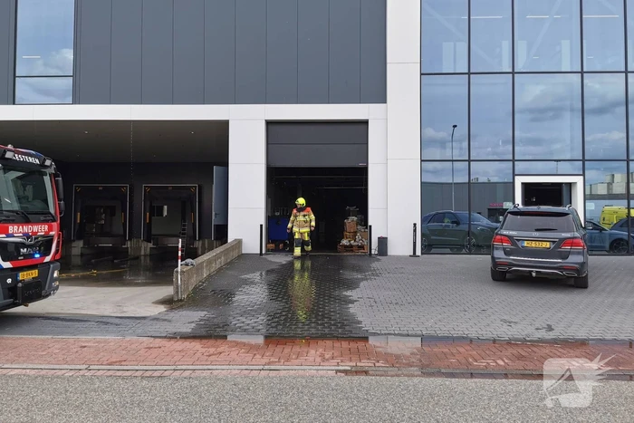 Pand stroomt leeg met water na brandmelding