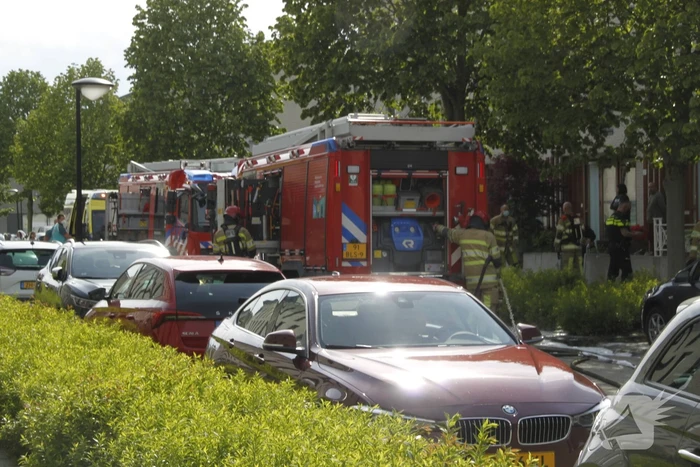 Brand in woning snel onder controle