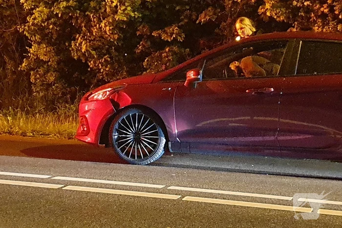 Ongeval tussen twee voertuigen