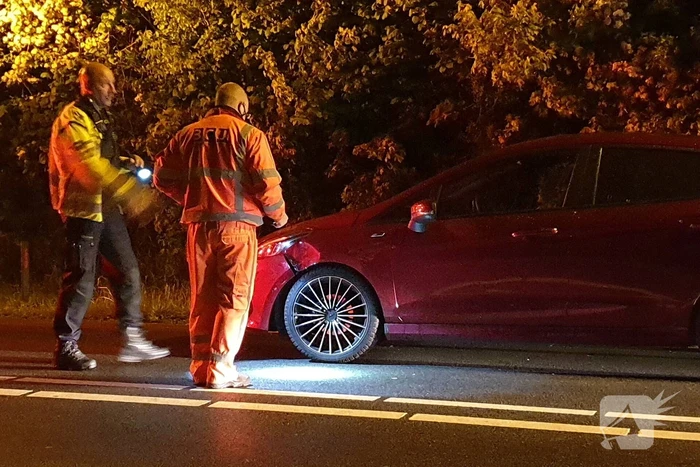 Ongeval tussen twee voertuigen