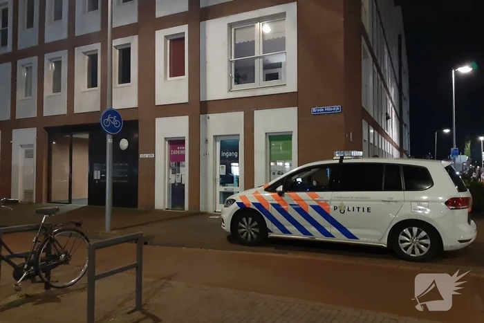 Inzet hulpdiensten door lek stadsverwarming