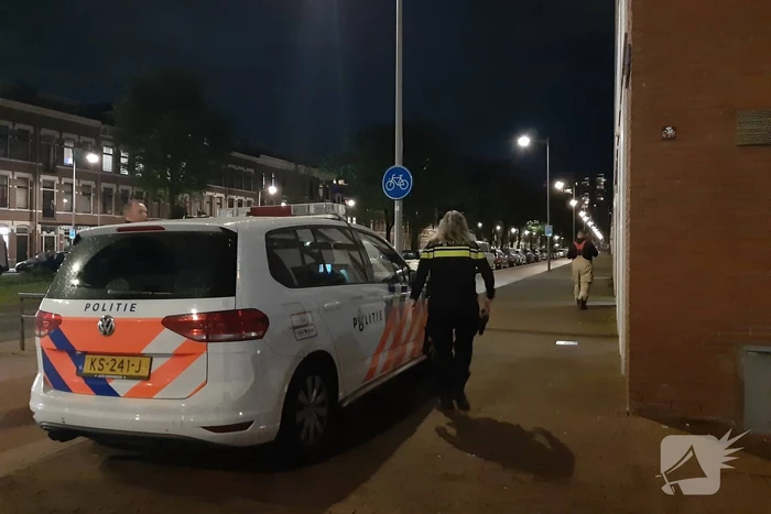 Inzet hulpdiensten door lek stadsverwarming