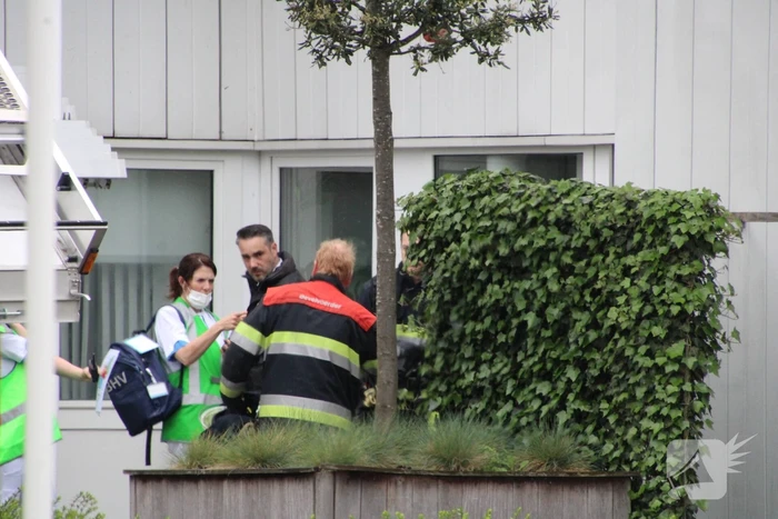 Brand in plafond ziekenhuis