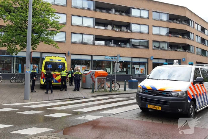 Persoon gewond door steekpartij bij Albert Heijn