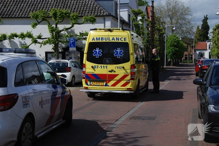 Scooterrijder gewond bij botsing met auto