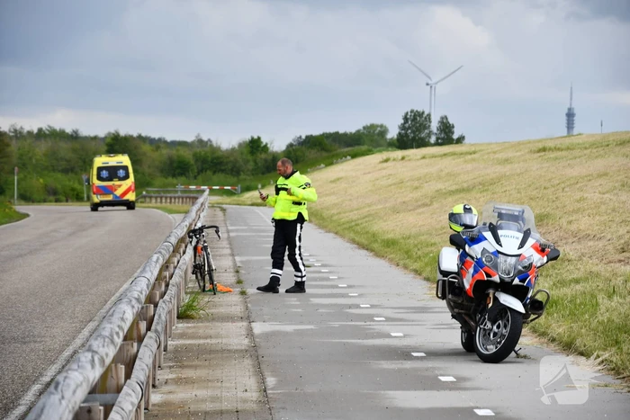 Wielrenner zwaargewond na val