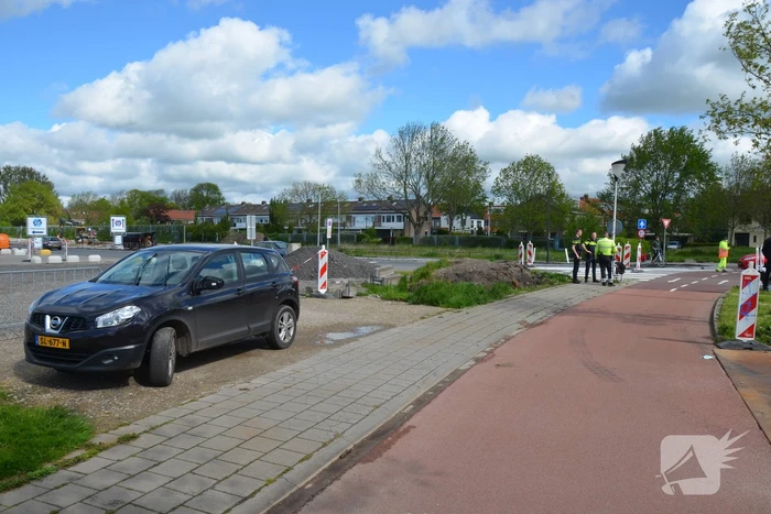 Fietser aangereden door auto op oversteekplaats