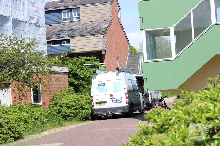 Waterlekkage in woning bij werkzaamheden