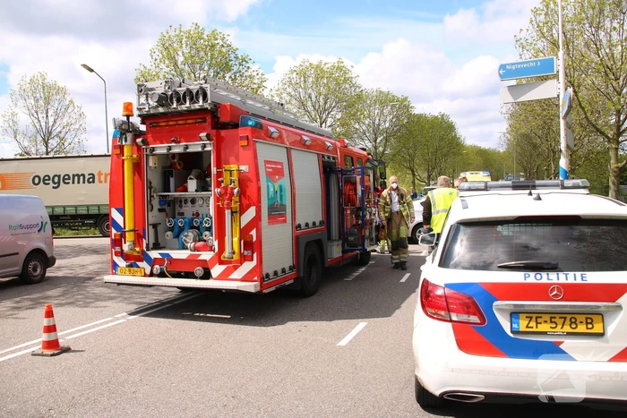 Flinke schade bij ongeval op kruising