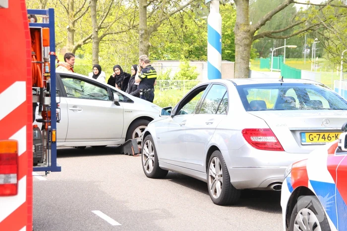 Flinke schade bij ongeval op kruising