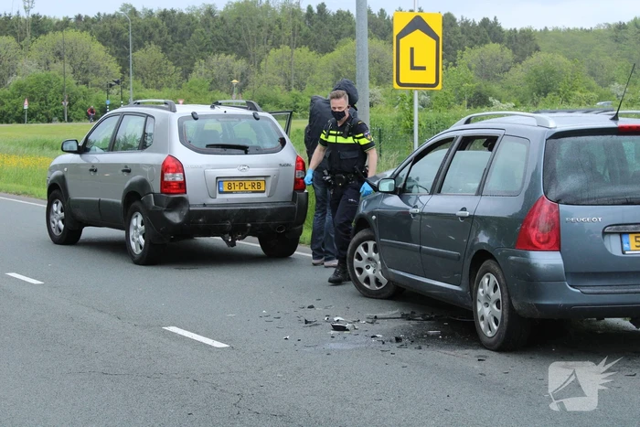 Veel schade bij kop-staart botsing