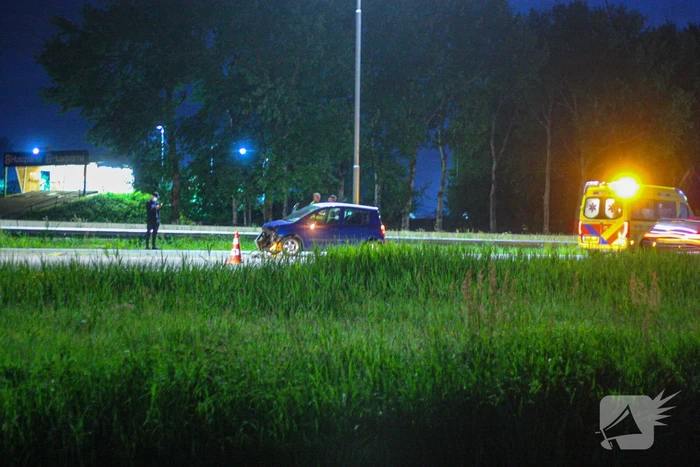 Flinke schade na eenzijdige aanrijding op snelweg