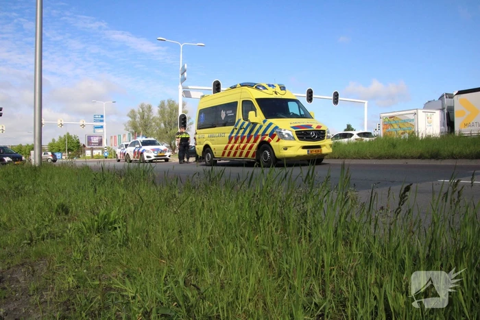 Fietser gewond bij ongeval