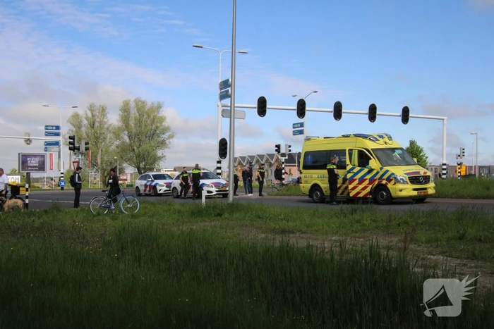 Fietser gewond bij ongeval