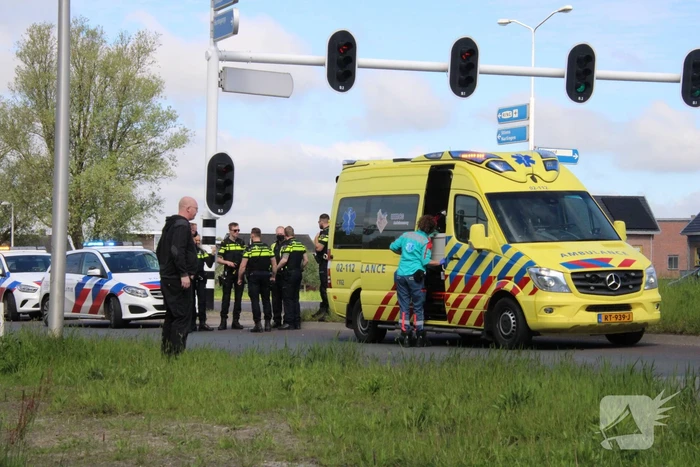 Fietser gewond bij ongeval