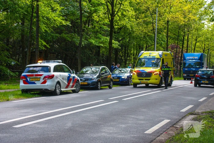 Ongeval tussen motorrijders
