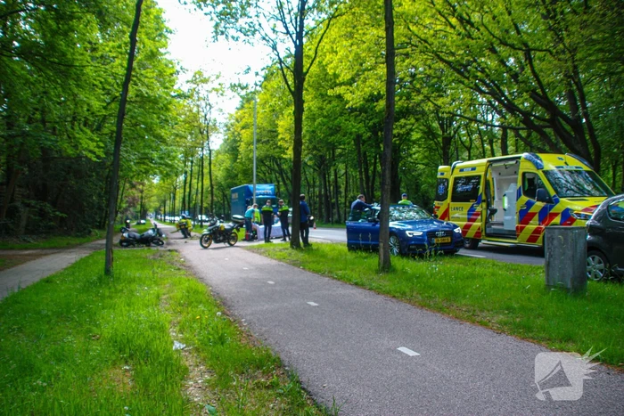 Ongeval tussen motorrijders