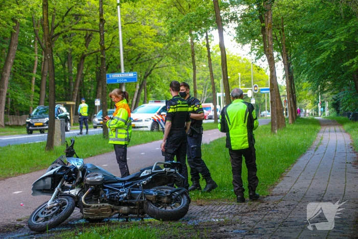 Ongeval tussen motorrijders