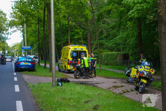 Ongeval tussen motorrijders