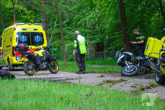 Ongeval tussen motorrijders