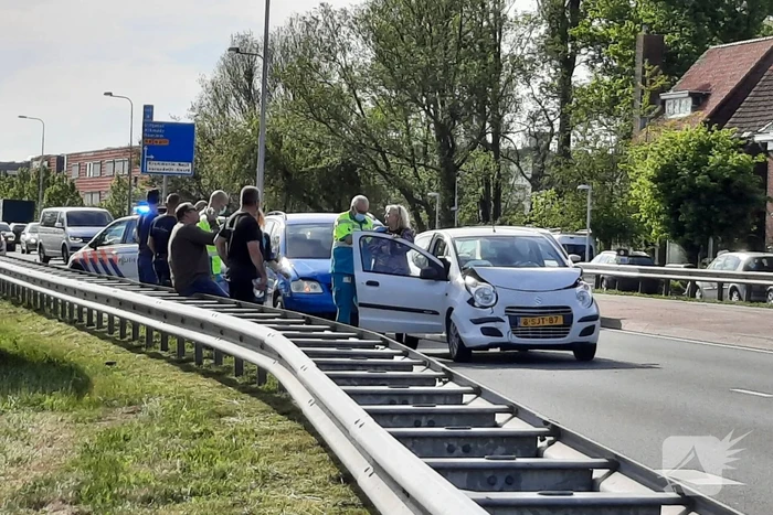 Schade bij kop-staart botsing
