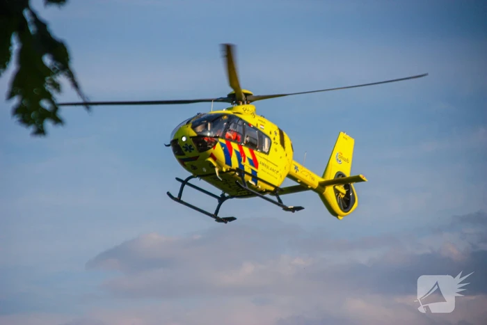 Traumahelikopter ingezet voor incident