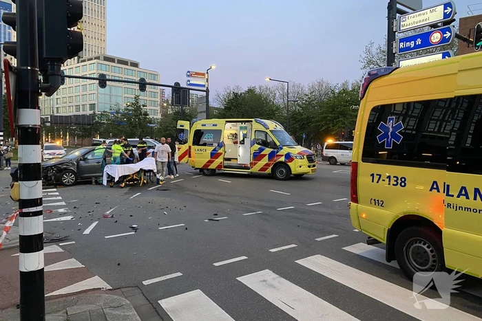 Twee gewonden en ravage bij ongeval