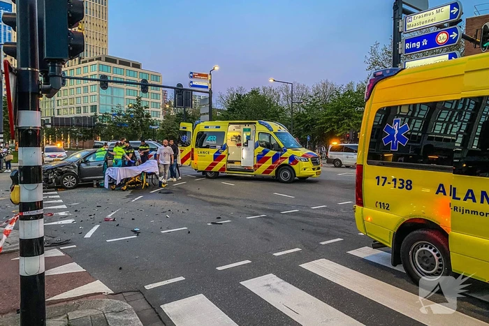 Twee gewonden en ravage bij ongeval