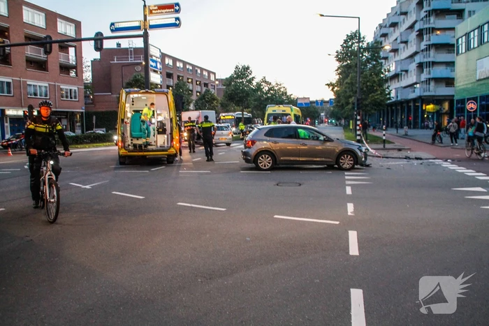 Twee gewonden en ravage bij ongeval