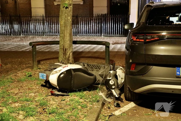 Scooterrijder zwaargewond door eenzijdig ongeval