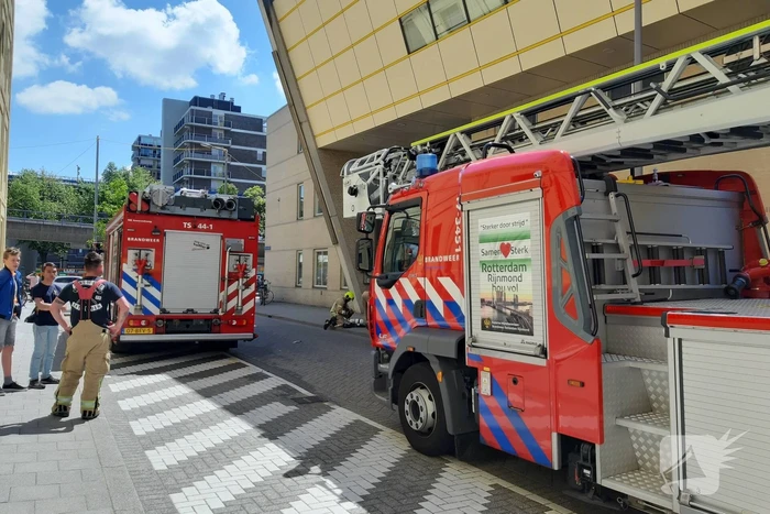 Brand in gezondheidscentrum