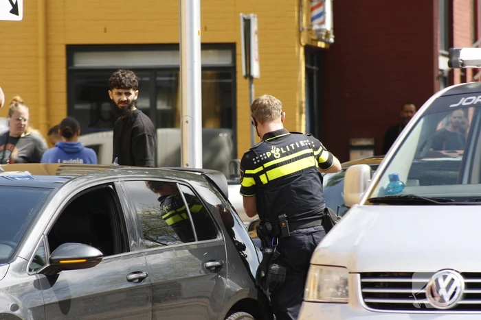Schade bij ongeval tussen twee voertuigen
