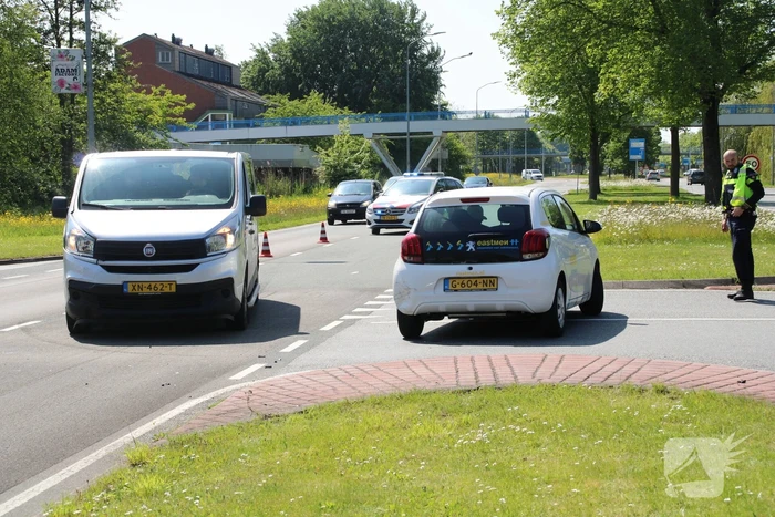 Schade bij ongeval op kruising