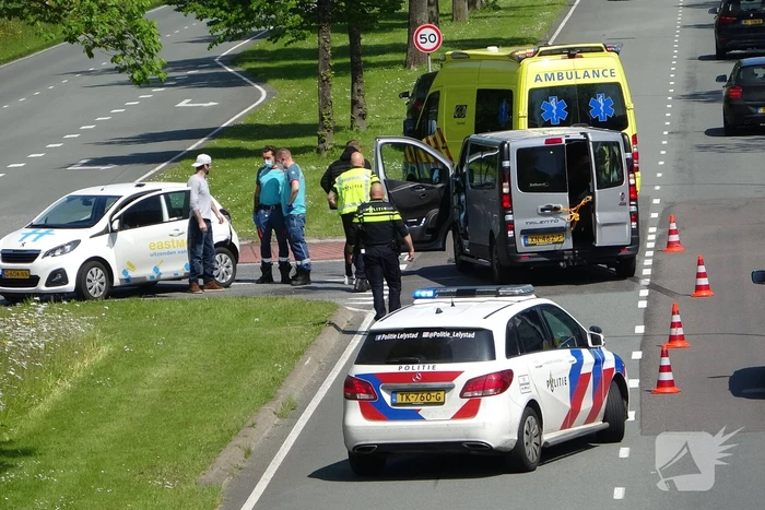 Schade bij ongeval op kruising