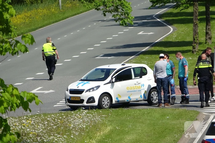 Schade bij ongeval op kruising