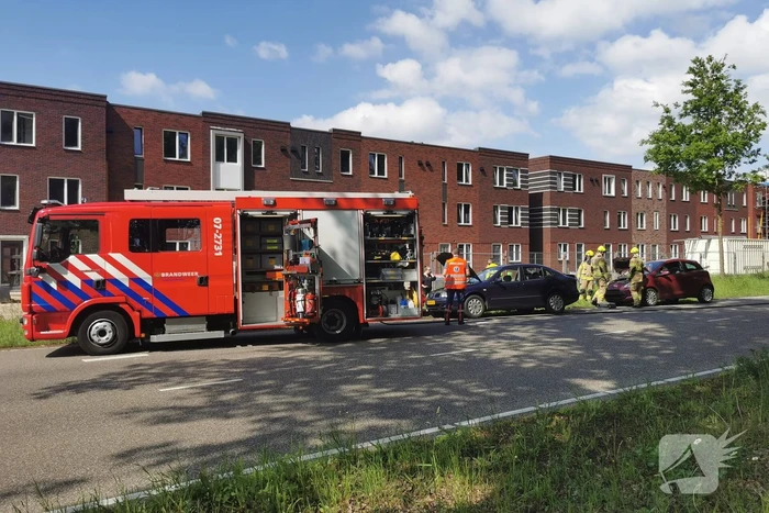 Schade bij kop-staart botsing