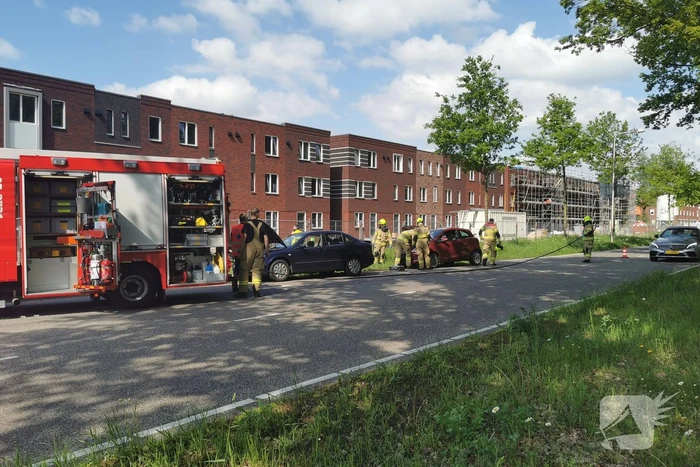Schade bij kop-staart botsing