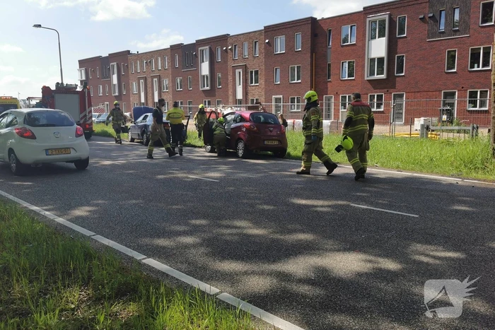 Schade bij kop-staart botsing