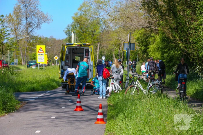 Wielrenner gewond na ongeval