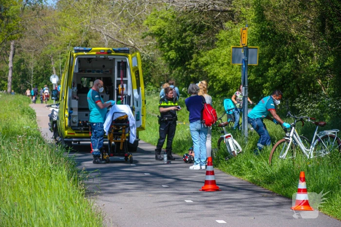 Wielrenner gewond na ongeval
