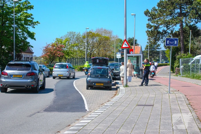 Schade na kettingbotsing tussen drie voertuigen